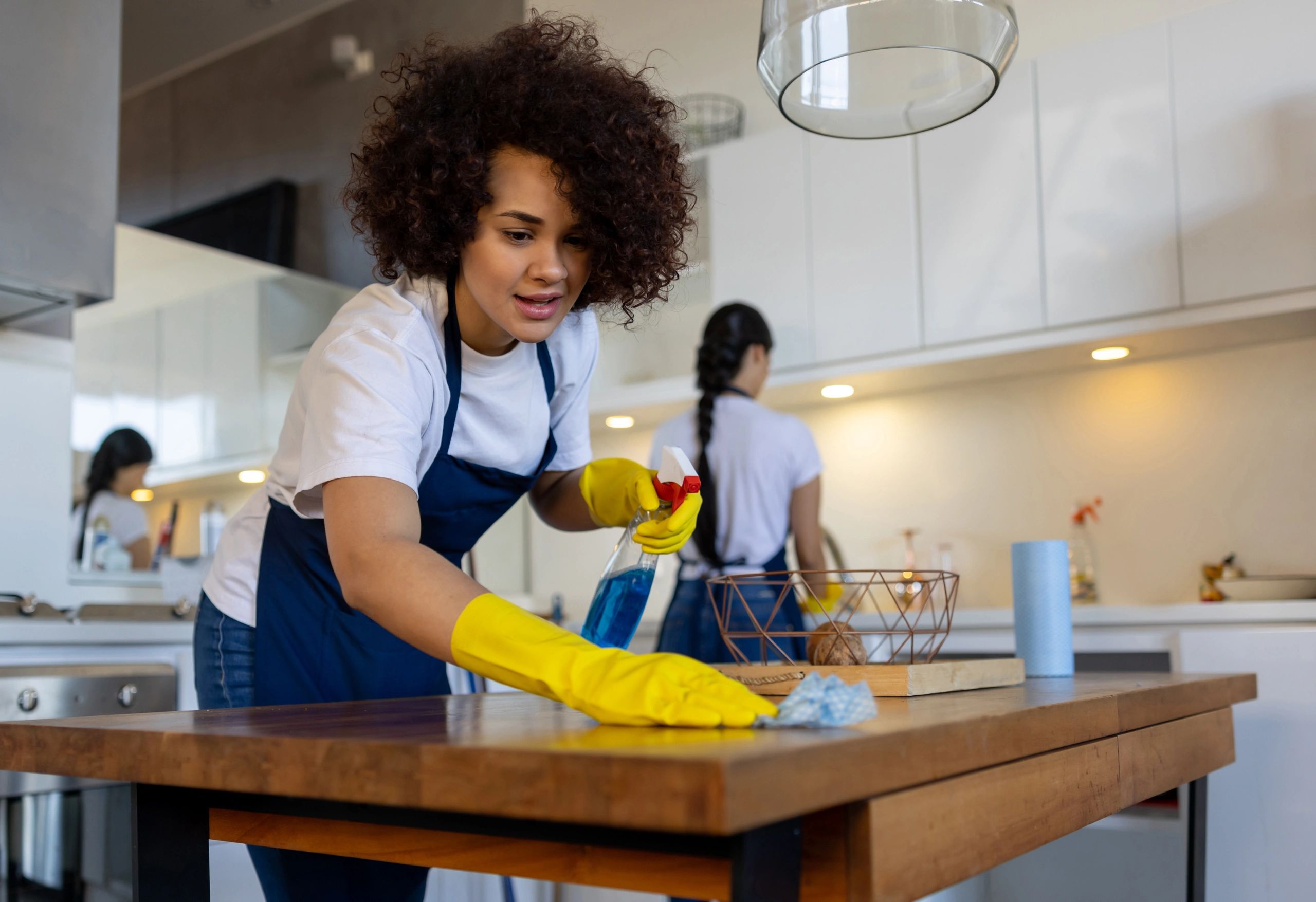 professional cleaning service team Hamilton office home