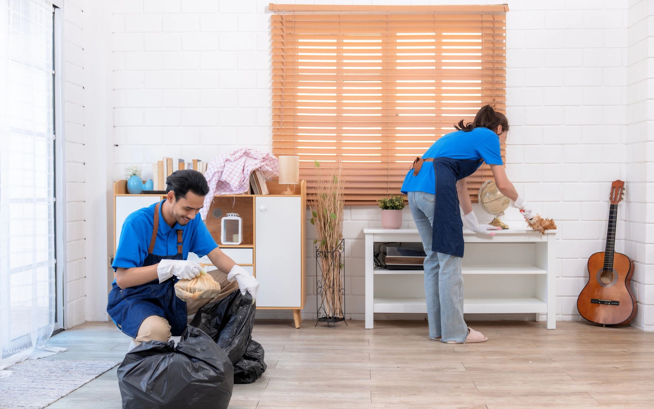 professional cleaning service team Hamilton office home