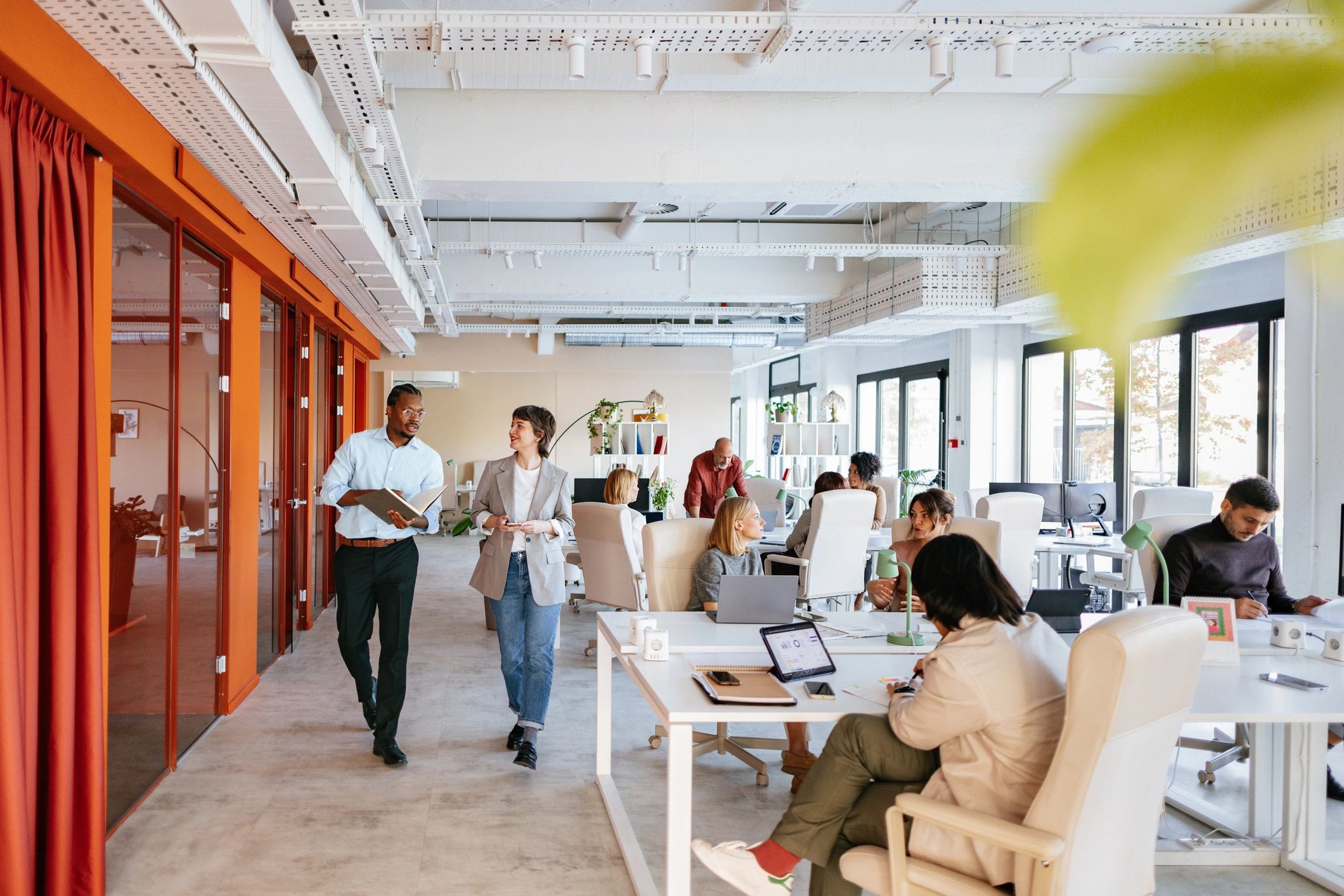 office cleaning commercial workspace